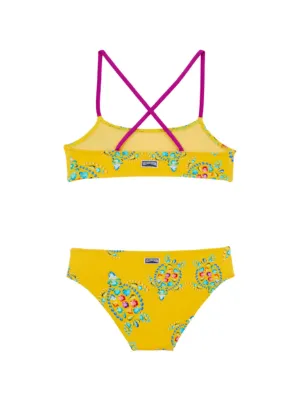 Maillot De Bain Short Enfant Vilebrequin Motif Paon - Taille 2 Ans, NEUF Avec étiquettes Et Sac