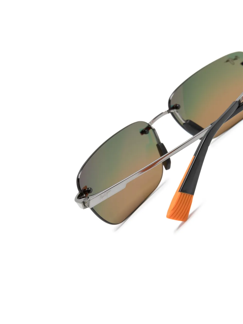 Maui Jim Lanakila zonnebril zonder montuur Zilver