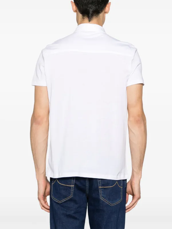 Tシャツ・カットソー MAJESTIC FILATURES SHORT SLEEVE POLO Majestic Filatures short-sleeve Polo Shirt | White | FARFETCH JO
