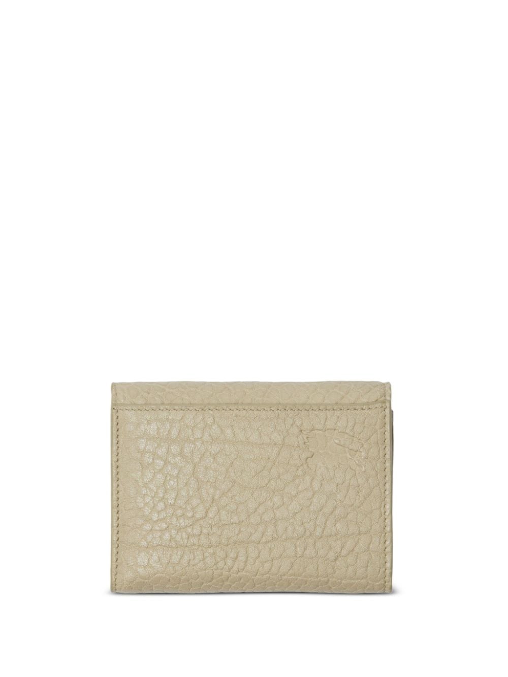 Shop Burberry Chess Leather Wallet In Neutrals