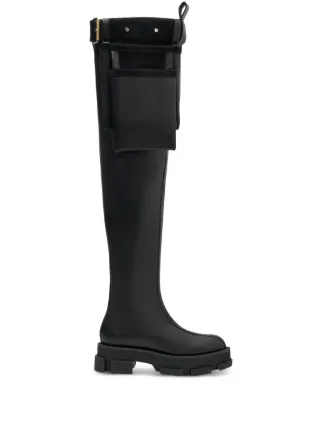 Dion Lee Gao thigh-high Boots - Farfetch