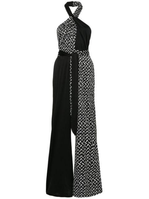 DVF Diane von Furstenberg Cort wide-leg jumpsuit