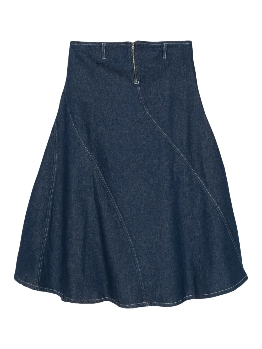 Gimaguas Oahu side-slit midi skirt | Denim Skirts | Image 2