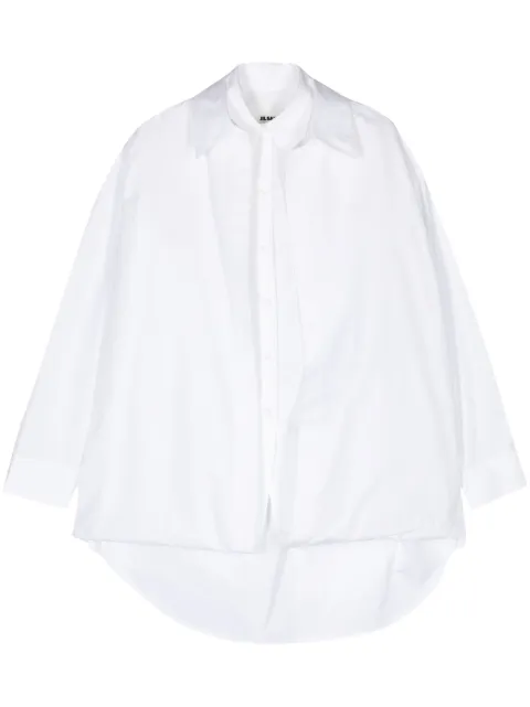 Jil Sander قميص قطن بطبقات