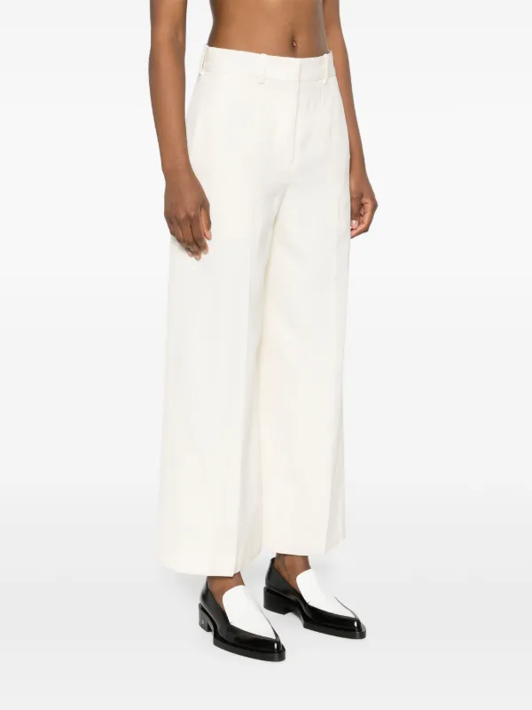 Jil Sander センタープレス ストレートパンツ | ニュートラル