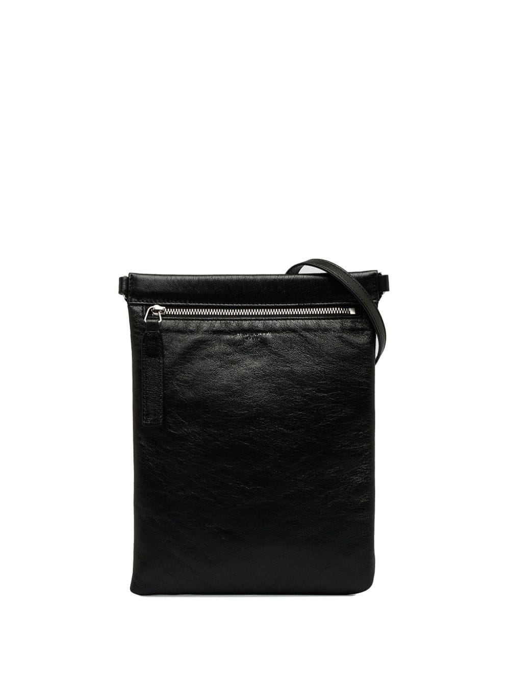 Pre-owned Saint Laurent 2022  Leather Crossbody Bag In Black