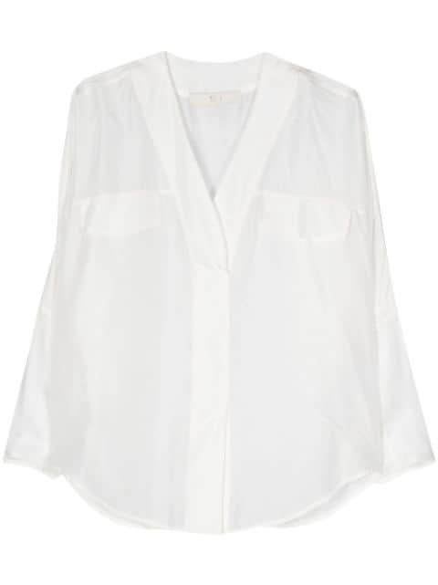 Tela georgette silk blouse