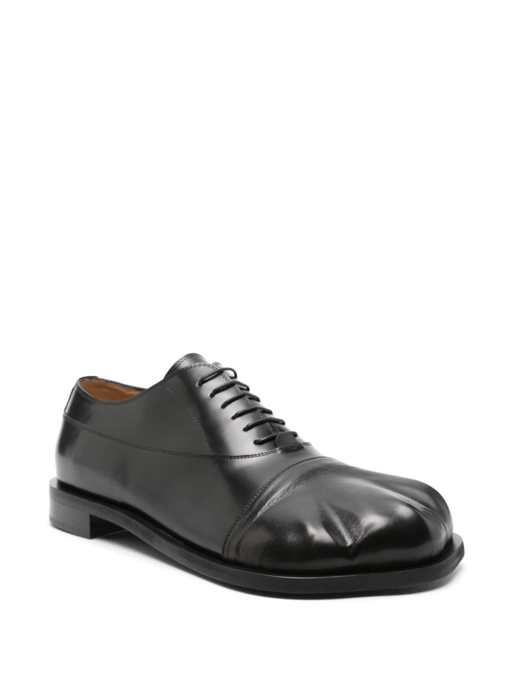Shop Jw Anderson Paw-toe Oxford Shoes In Black
