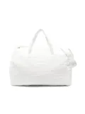 Elisabetta Franchi La Mia Bambina monogram-embossed diaper bag - Neutrals