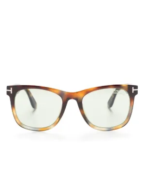 Gucci Eyewear トータスシェル キャットアイ サングラス | ブラウン