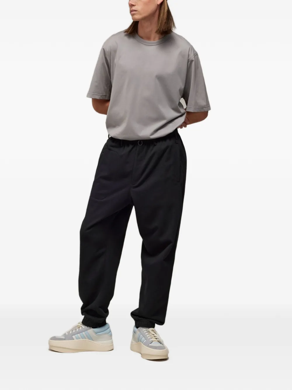 Y-3 zip pocket track pants - Nero