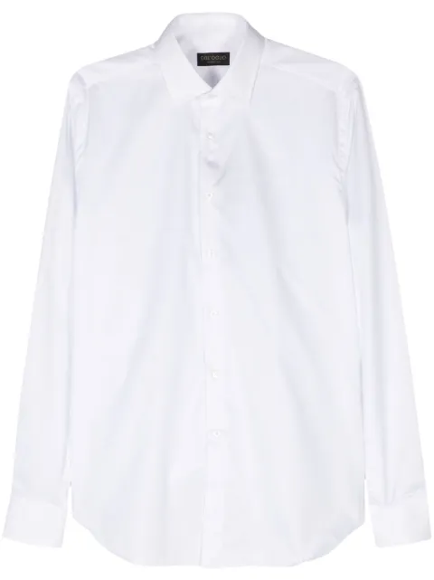 Dell'oglio spread-collar cotton shirt