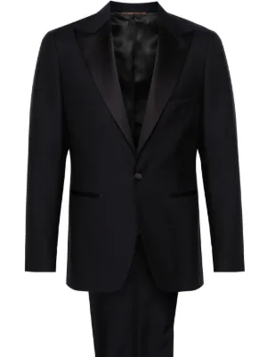 Jil Sander single-breasted Relaxed Fit Tailored Suit | Blue