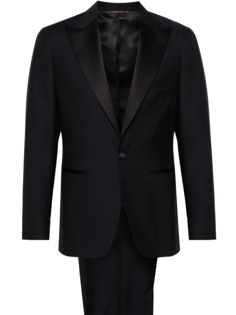 Canali single-breasted wool suit 