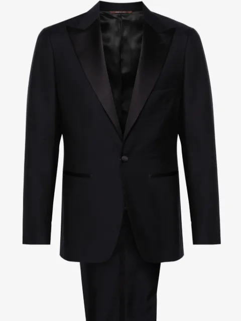 Canali single-breasted wool suit