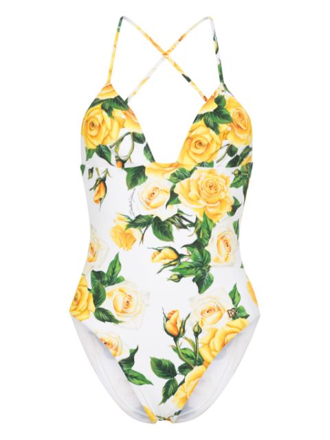 Dolce & Gabbana floral-print swimsuit Women