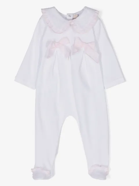 La Stupenderia bow-detail cotton pyjamas 