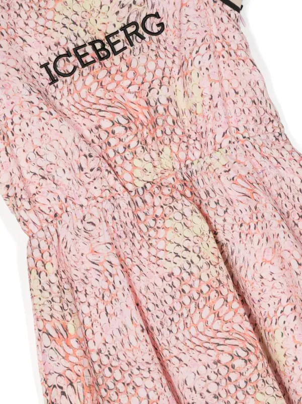 snakeskin dress pink Pink Snake Print Dress