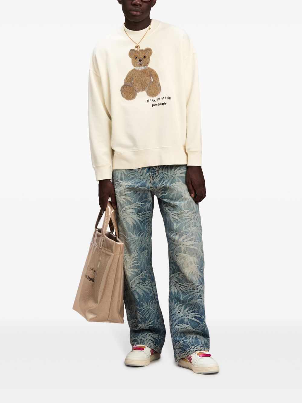 Palm Angels Bear In Mind sweatshirt - Neutrals