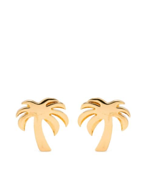 Palm Angels palm tree-shaped stud earrings