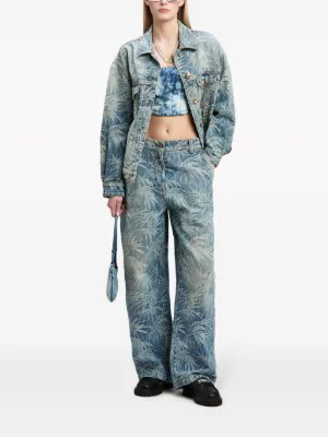 Palm Angels Wide-Leg Jeans for Women - Shop on FARFETCH