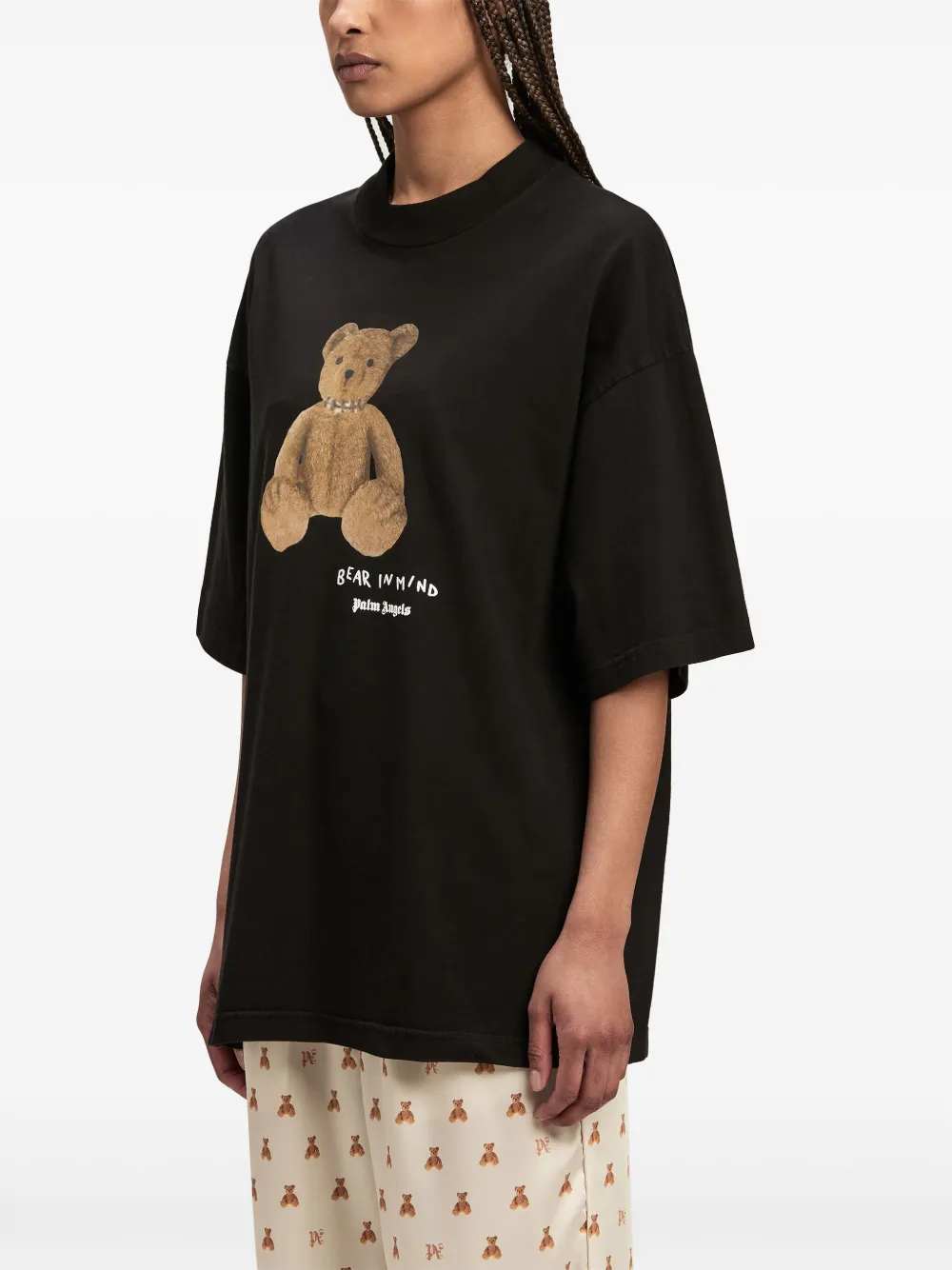 Palm Angels Bear In Mind Tシャツ | ブラック | FARFETCH JP Palm Angels Bear In Mind Tシャツ | ブラック | FARFETCH JP