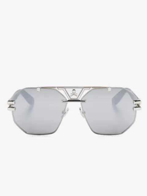 Philipp Plein Eyewear lentes de sol estilo piloto