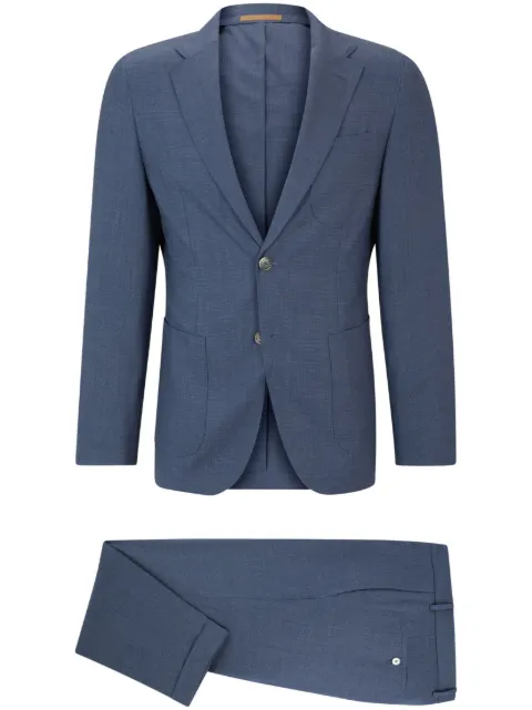 BOSS Terno de lã virgem mista