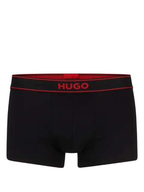 HUGO Cueca boxer com logo