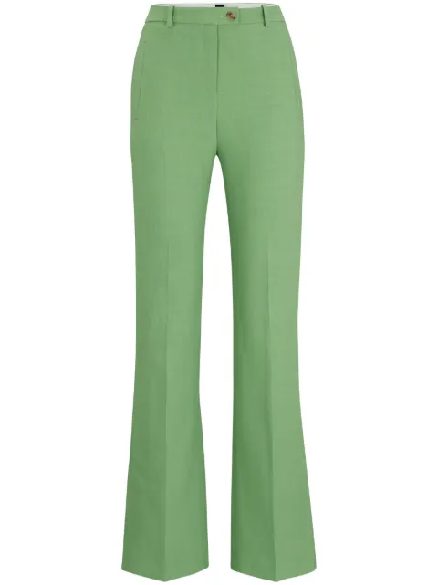 BOSS flared tailored trousers