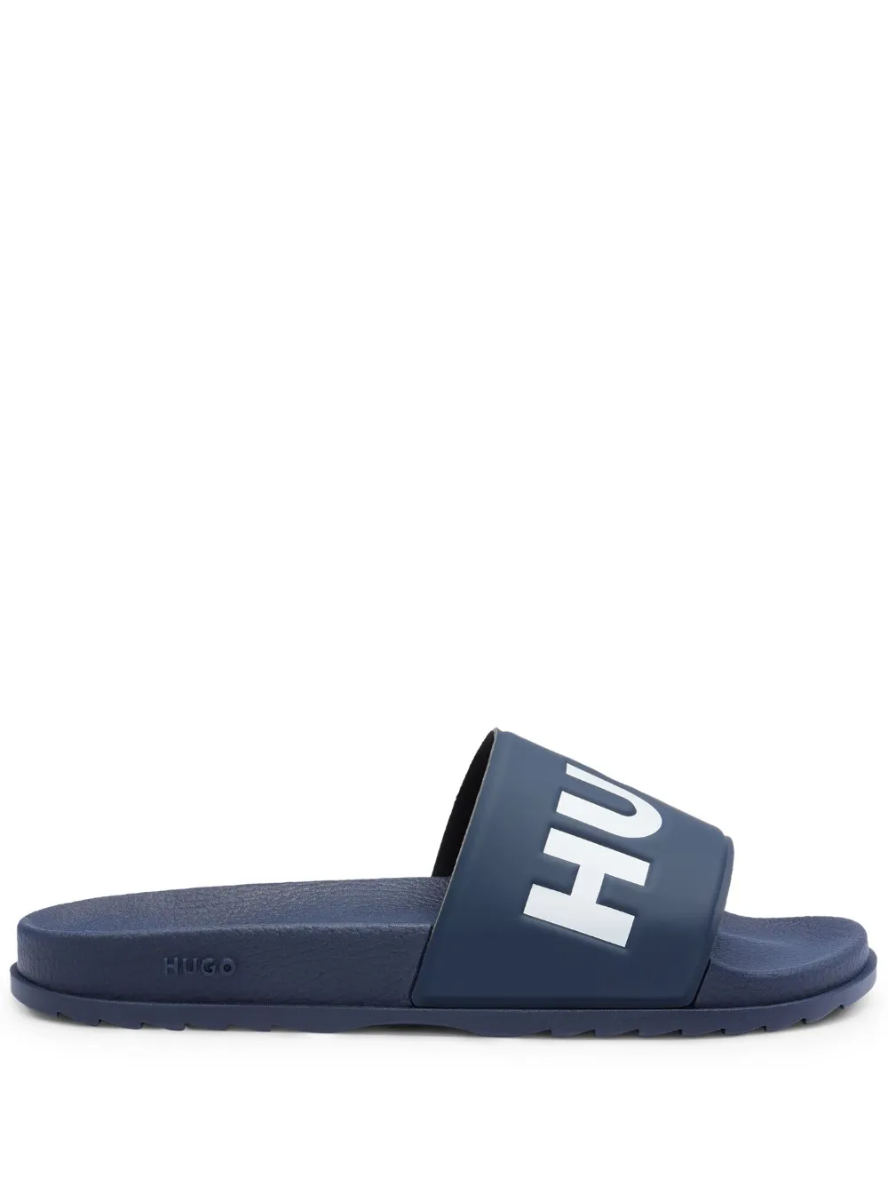 HUGO Slide com logo gravado | Azul | Image 1
