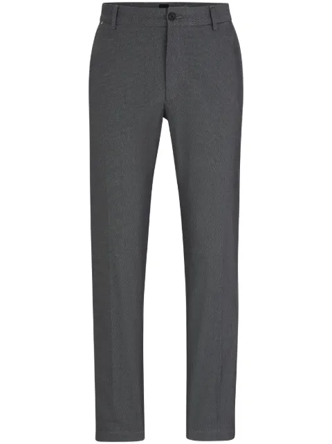 BOSS straight-leg cotton chinos