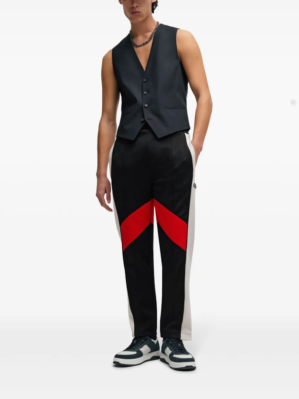 HUGO Calça esportiva color block | Calça esportiva | Image 2