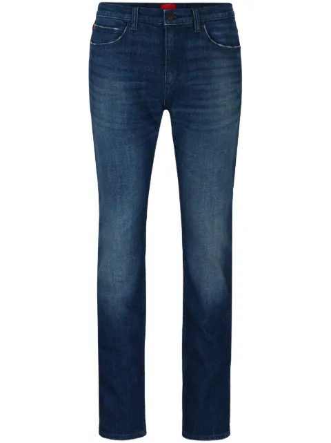 HUGO jeans rectos con tiro medio