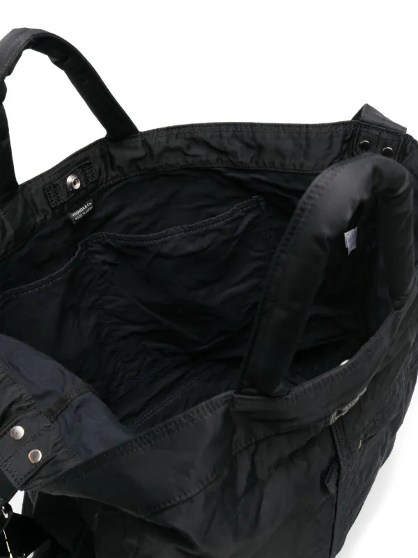 Porter-Yoshida & Co. Large Mile 2Way Tote Bag | Black | FARFETCH