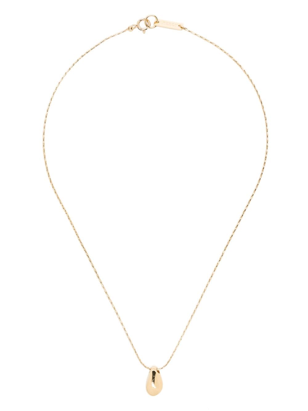 Shop Isabel Marant Shiny Day Necklace In Gold