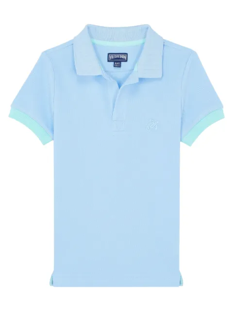 Vilebrequin Kids Camisa polo Pantin de algodão orgânico