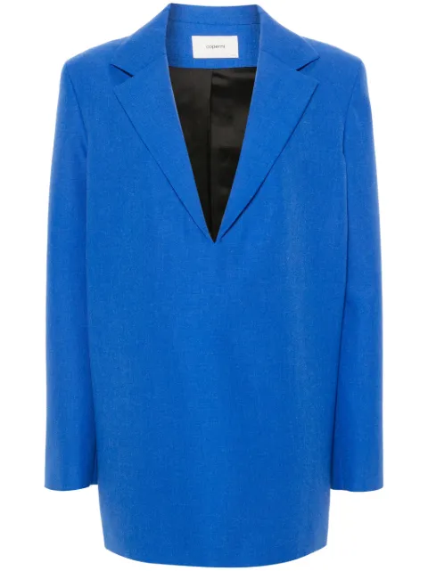 Coperni long-sleeve wool blouse