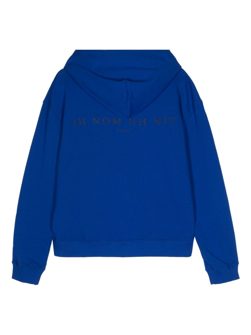 Ih Nom Uh Nit Katoenen hoodie met print Blauw