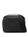 Rains logo-debossed messenger bag - Black