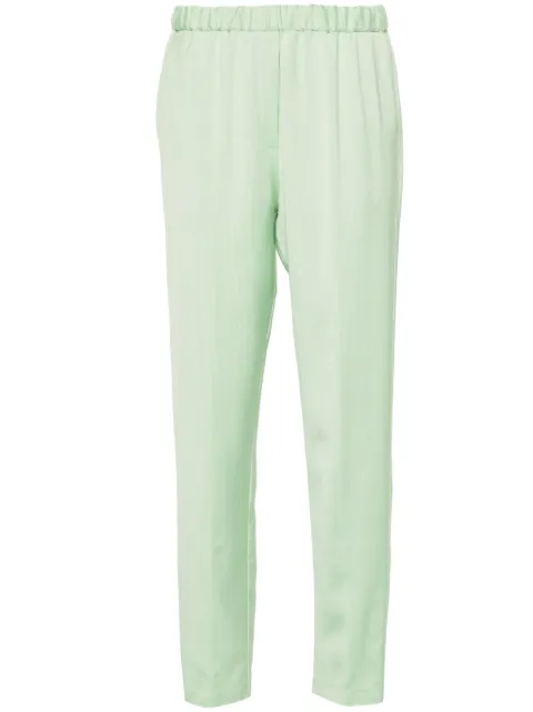 Forte Forte pantalones tapered con tiro alto