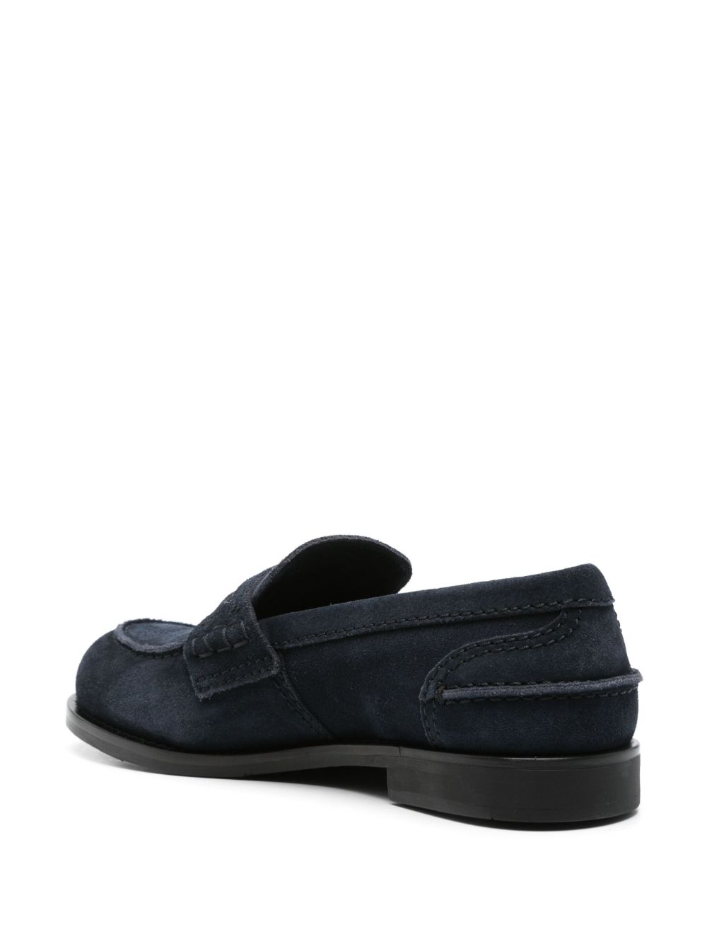 Cheap Miu Miu logo-debossed suede loafers Women