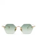 Eyepetizer Carnaby geometric-frame sunglasses - Gold