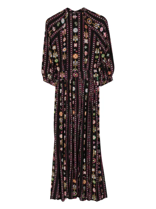 hayley menzies shirt dress Hayley Menzies Embroidered Shirt Dress