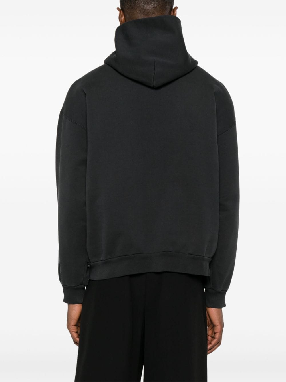 Balenciaga Katoenen hoodie met logoprint Zwart