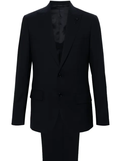 Lardini single-breasted wool suit