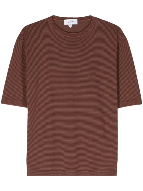 Lardini playera tejida con motivo de rayas