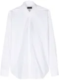 Dell'oglio spread-collar cotton shirt - White