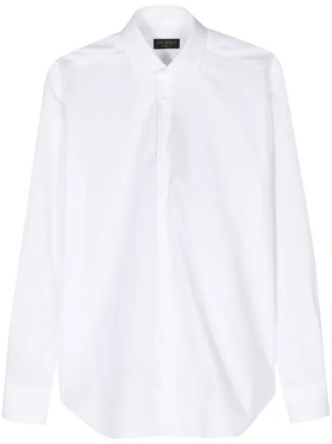Dell'oglio spread-collar cotton shirt