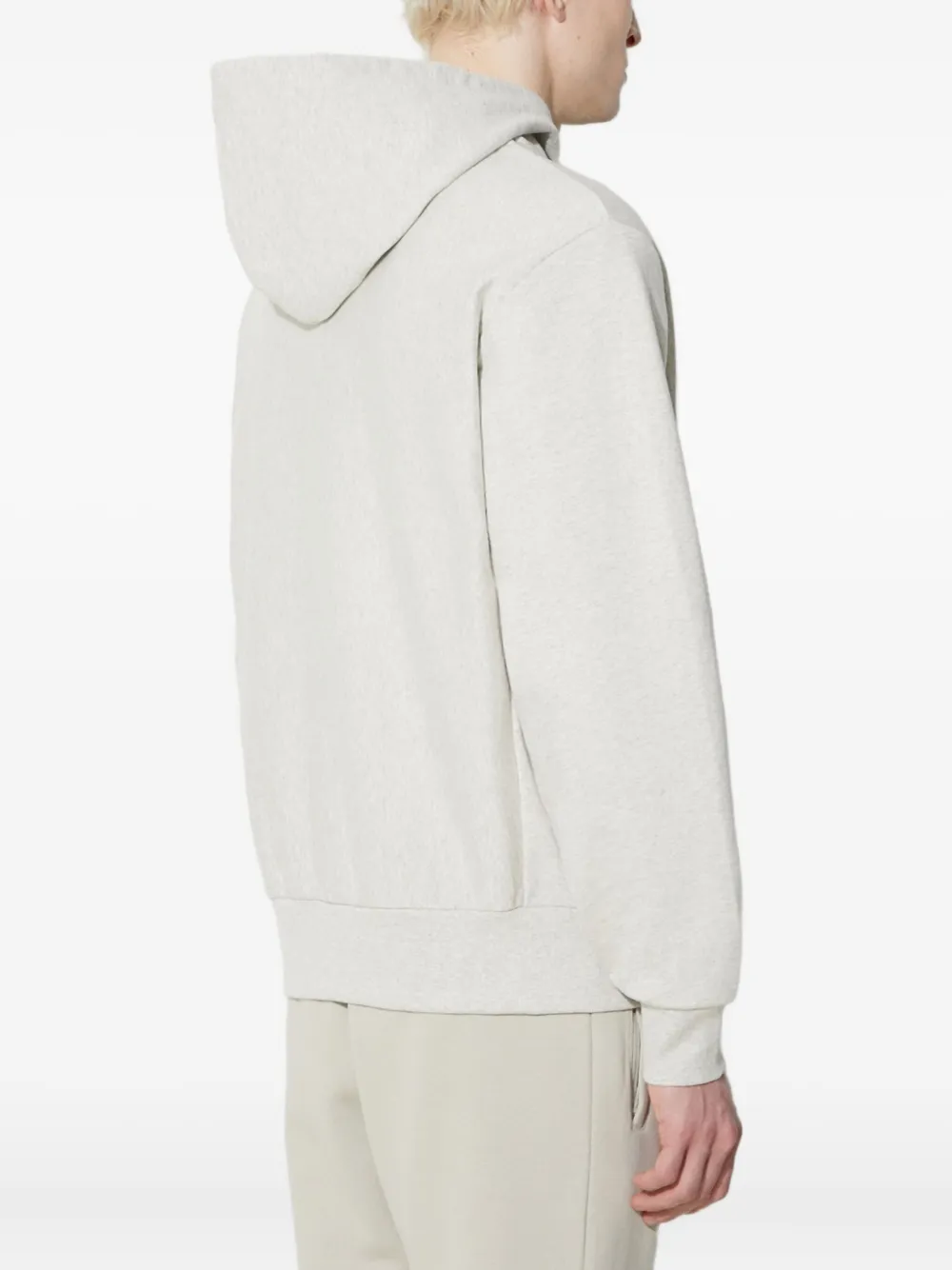 Apc Drawstring-pocket Hoodie In Gray